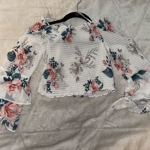 floral top